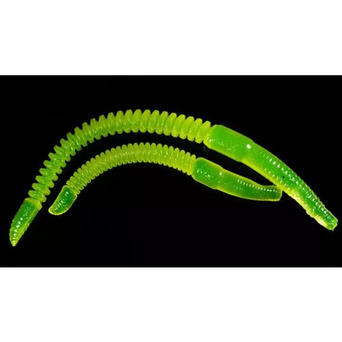 ZozoBaits RibWorm 55 - Lime Pearl - 15db